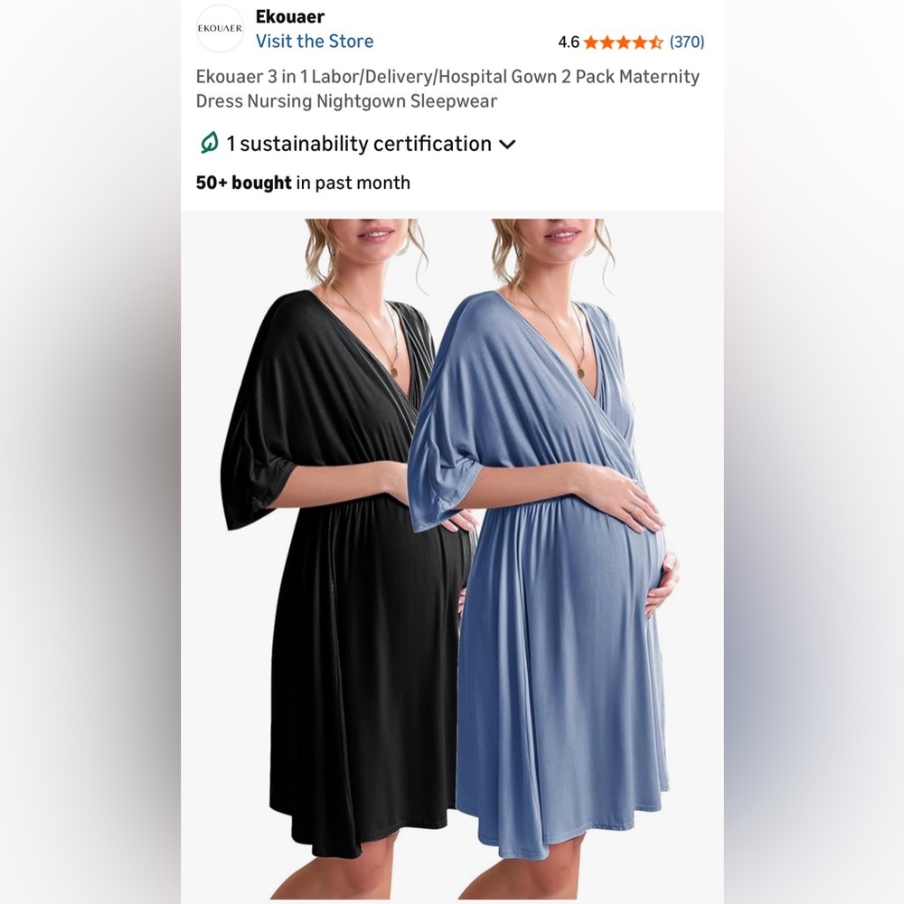Labor/Delivery/Maternity Robes size M